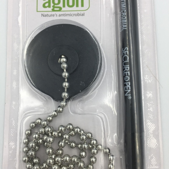 Secure-A-Pen with 1 Refills, Black Set - Picture 8 of 8